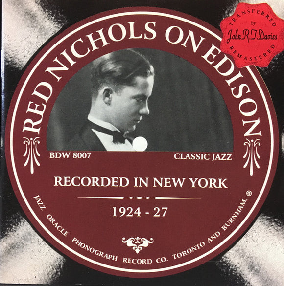 Red Nichols On Edison 1924-27