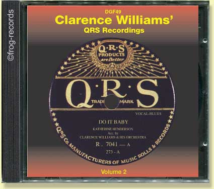Clarence Williams QRS 2 - TestStoreX