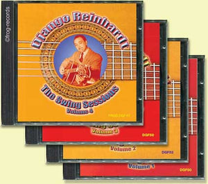 Django Reinhardt Vols 1-4   (4 CDs) - TestStoreX