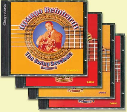 Django Reinhardt Vols 1-4   (4 CDs) - TestStoreX
